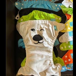 Charlie Banana Cloth Diapers 19 pairs with 38 cloth inserts (O/S)